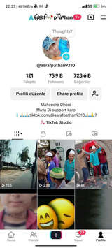 ???? 75.9K Takipçili TikTok Hesabı | 723K Beğeni