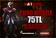 ⭐75TL PUBG RANDOM HESAP⭐