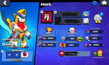 76K Brawl Stars Hesabı Yanında 6300 Kupa Cr