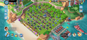 77 SEVİYE BOOM BEACH HESAP