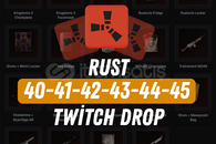 Rust | Twitch 77 SKIN 40-41-42-43-44-45 