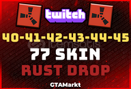 ⭐️[77 Skin] Round 40-41-42-43-44-45 Twitch Drop