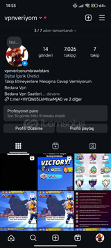 7750 Takipçili İnstagram Brawl Stars Hesabı