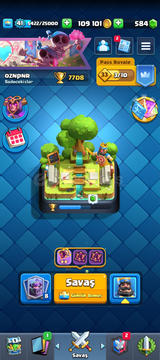 7.7K kupa+8 Evrim 15level mega knight