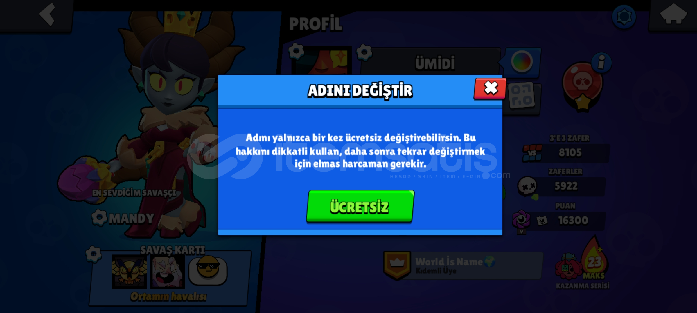 Fiyati düştü 78 k brawl stars hesabı  Fiyati düştü 78 k brawl stars hesabı