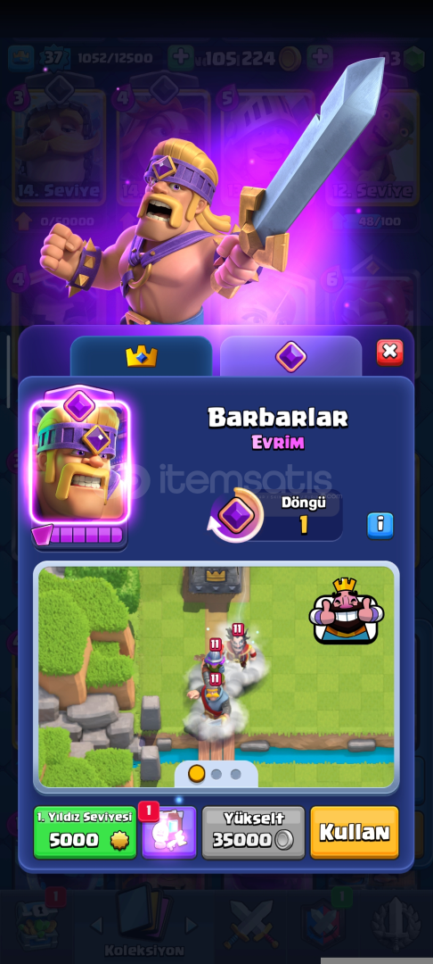 7K 37 level 116 kart clash royale  7K 37 level 116 kart clash royale