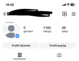 7K TAKİPÇİLİ 3 SENELİK İNSTAGRAM HESABI
