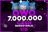 7M Owo Cash ( BANSIZ +OTOMATİK TESLİMAT )