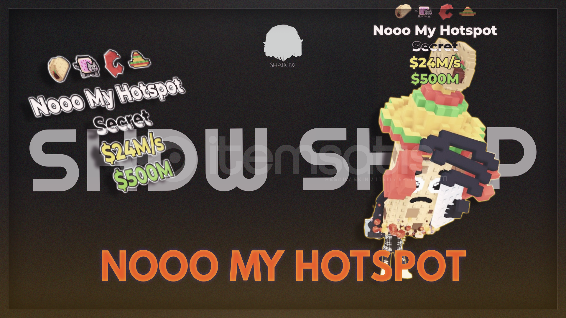 ⭐NOOO MY HOTSPOT 24M/S - STEAL A BRAİNROT⭐ ⭐NOOO MY HOTSPOT 24M/S - STEAL A BRAİNROT⭐