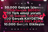 ⭐7X | TİKTOK GERÇEK KEŞFET PAKETİ 2