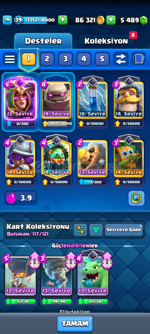 ⭐8,5 k çok harika golem destesi⭐ ⭐8,5 k çok harika golem destesi⭐