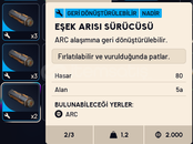 8 ADET EŞEK ARISI SÜRÜCÜSÜ - ATÖLYE İÇİN