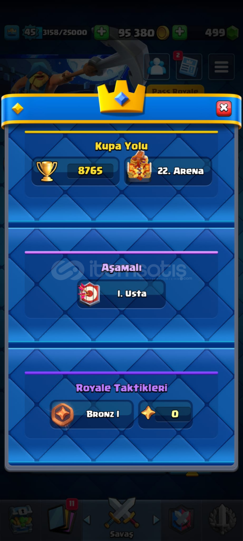 8 BİN KUPA CLASH royle hesabi 8 BİN KUPA CLASH royle hesabi