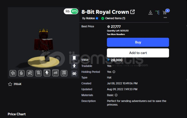 8-Bit Royal Crown 8-Bit Royal Crown