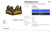  8-Bit Royale Crown 28k+ Value (En Ucuzu) 28krap