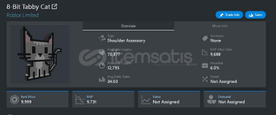 8-Bit Tabby Cat 8-Bit Tabby Cat