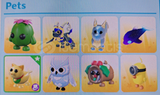 8 LEGENDARY PET ADOPT ME