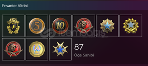 8 MADALYALI 2K Yakın Saat ve 200'den Fazla Övgü