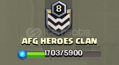 8 SEVİYE KAHRAMANLAR İSİMLİ KLAN (AFG HEROES) 8 SEVİYE KAHRAMANLAR İSİMLİ KLAN (AFG HEROES)