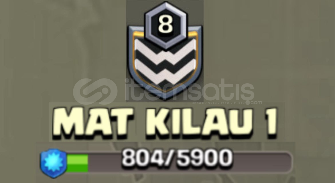 8 SEVİYE KLAN EN UCUZU!! (MAT KILAU 1) 8 SEVİYE KLAN EN UCUZU!! (MAT KILAU 1)