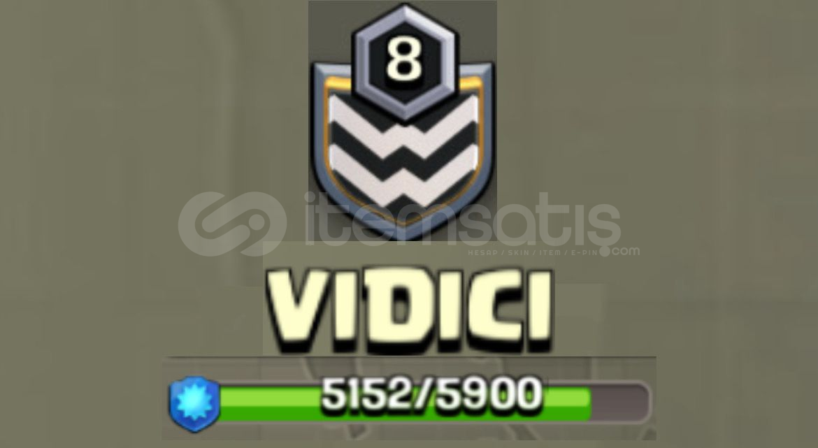 8 SEVİYE KLAN YÜKSEK XP'Lİ 9'A YAKIN!! (VIDICI) 8 SEVİYE KLAN YÜKSEK XP'Lİ 9'A YAKIN!! (VIDICI)