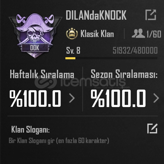 8 SV KLAN HIZLI TESLİMAT 8 SV KLAN HIZLI TESLİMAT