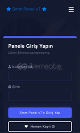 8+ Temalı Smm Panel Scripti