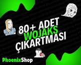 ⭐️80 DEN FAZLA⭐️ W0JAKS ÇIKARTMASI⭐️