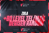 +80 LEVEL TEL/MAİL DEĞİŞEN GARANTİ RANDOM