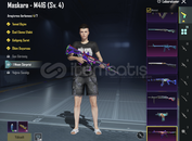 80 Seviye + 63 Koleksiyon Seviyesi | PUBG ACC