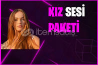 ⭐[+800 ADET KIZ SESİ PAKETİ]⭐