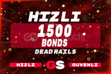 ⭐1500+ Bonds | Dead Rails