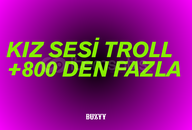 800 DEN FAZLA KIZ SESİ