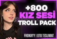 800+ KIZ SES TROLL PACK VIP | OTO TESLIMAT