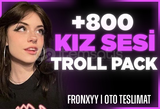 800+ KIZ SES TROLL PACK VIP | OTOMATIK TESLIMAT