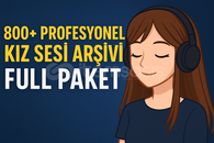 Gerçek Kız Sesleri Soundpad Paketi
