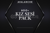 ⭐️800+ KIZ SESİ PACK⭐️