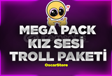 ✨️ [800+] Kız Sesi Troll Pack ✨️