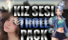 ⭐+800 Kız Sesi Troll Pack⭐