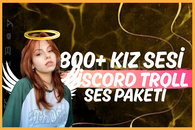!800+KIZ SESİ TROLL PAKETİ![KALİTELİ]