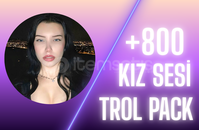 ⭐+800 KIZ SESİ TROLL PACK!⭐