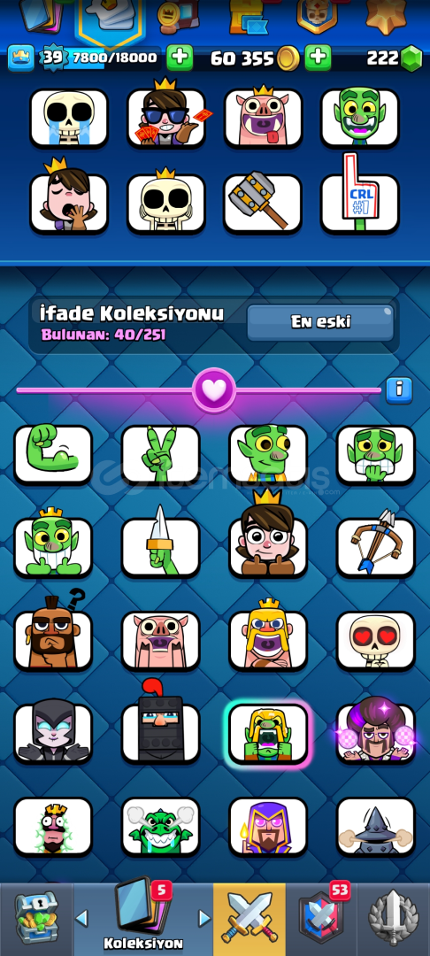 8000 bin kupa 40 mükemmel emoji