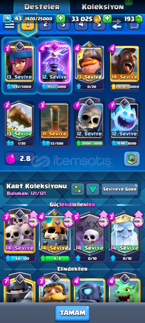 8000 HESAP 42 SEVIYE (Mail Değişimli) 8000 HESAP 42 SEVIYE (Mail Değişimli)