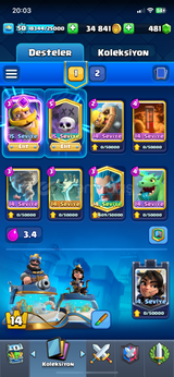 8000 KUPA & 18 MAX KART | 3.4 MEZARLIK | 50 LV 