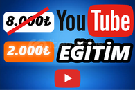 8.000₺ Değerinde Youtube Eğitimi(Gizli Bilgiler)