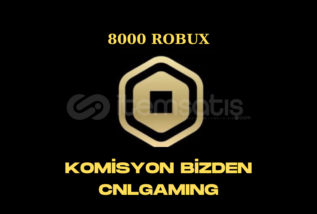 8000 ROBUX Oyun Geçişi - KOMİSYON BİZDEN 8000 ROBUX Oyun Geçişi - KOMİSYON BİZDEN