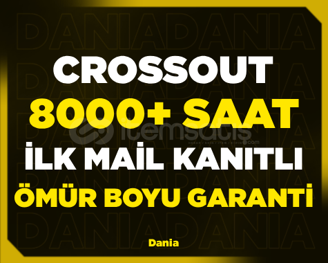 ⭐8000+ SAAT CROSSOUT⭐İLK MAİL ⭐8000+ SAAT CROSSOUT⭐İLK MAİL