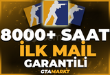 ⭐8000+ SAAT CS2 STEAM HESABI | GARANTİ⭐