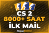⭐8000+ SAAT CS2 STEAM HESABI | GARANTİ⭐