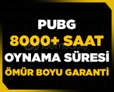 ☢️8000+ SAAT PUBG STEAM☢️GARANTİ